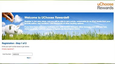 Redeeming uChoose Rewards Points video