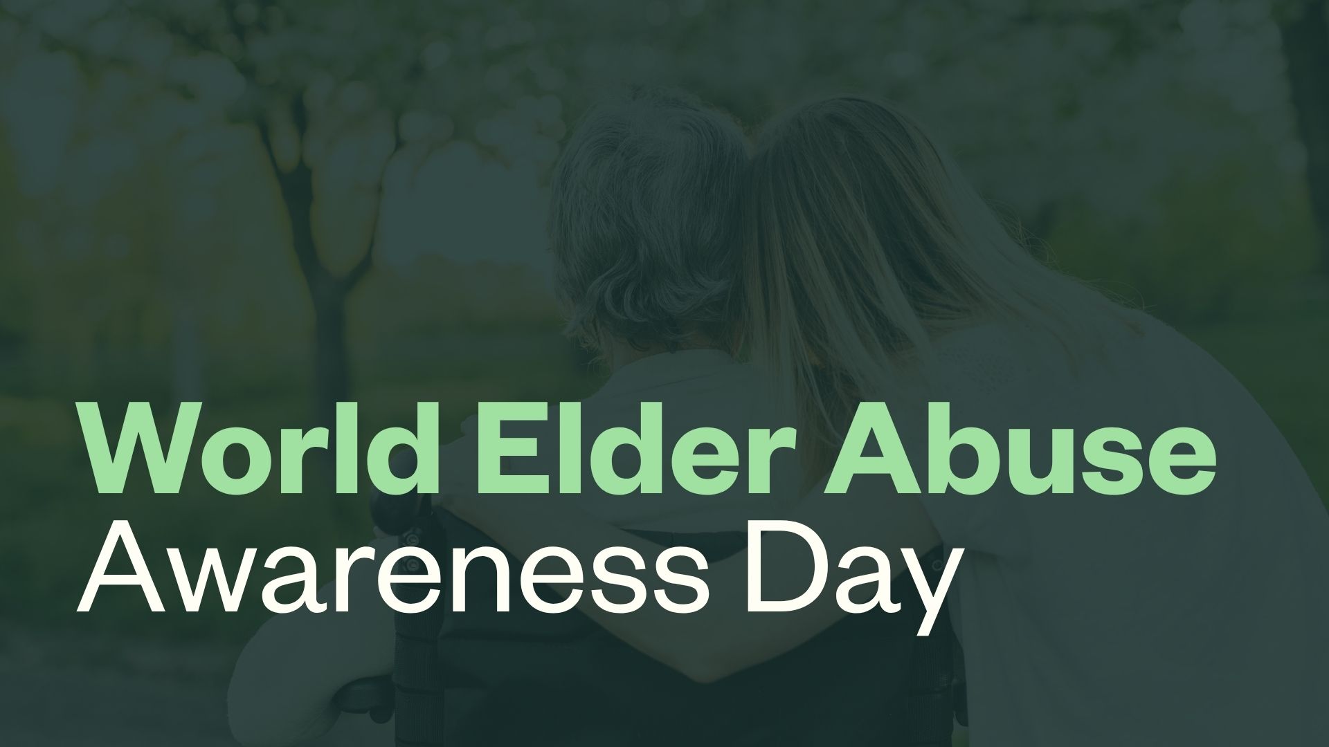 HRCU - World Elder Abuse Awareness Day 2026